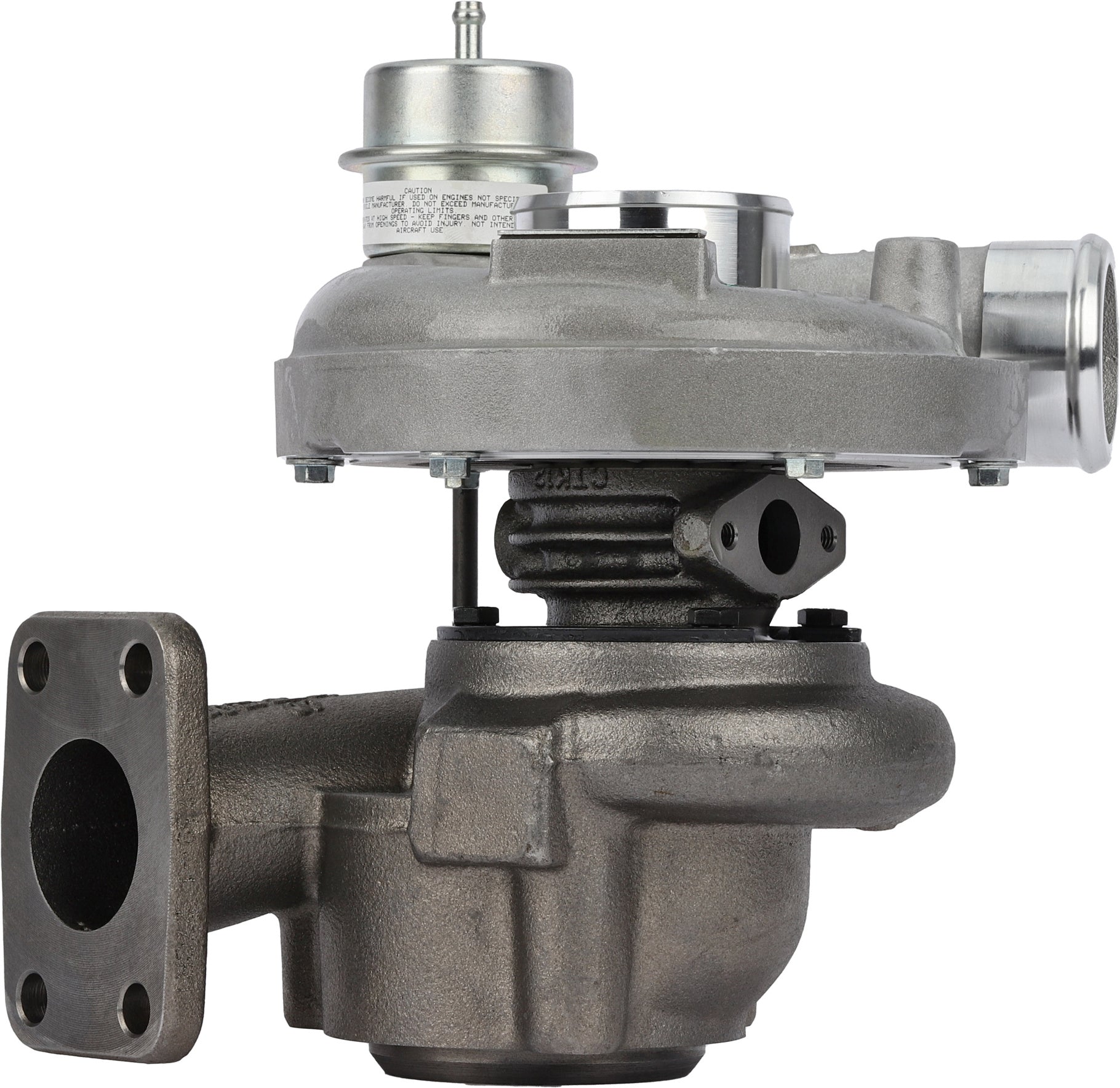 U2674A807 Garrett GT2560S turbocharger exhaust housing view