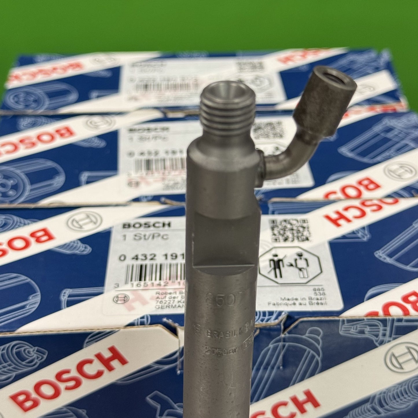 Fuel Injector Bosch New Set Of 6 For Cummins 6Ct Case Komatsu Kbal105P18 3802097 3908507 J908507 8507