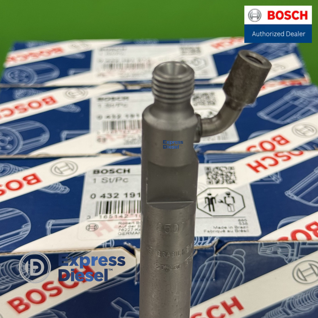 0432191812 Bosch Fuel Injector Set of 6 – Fits Cummins 6Ct Case Komatsu