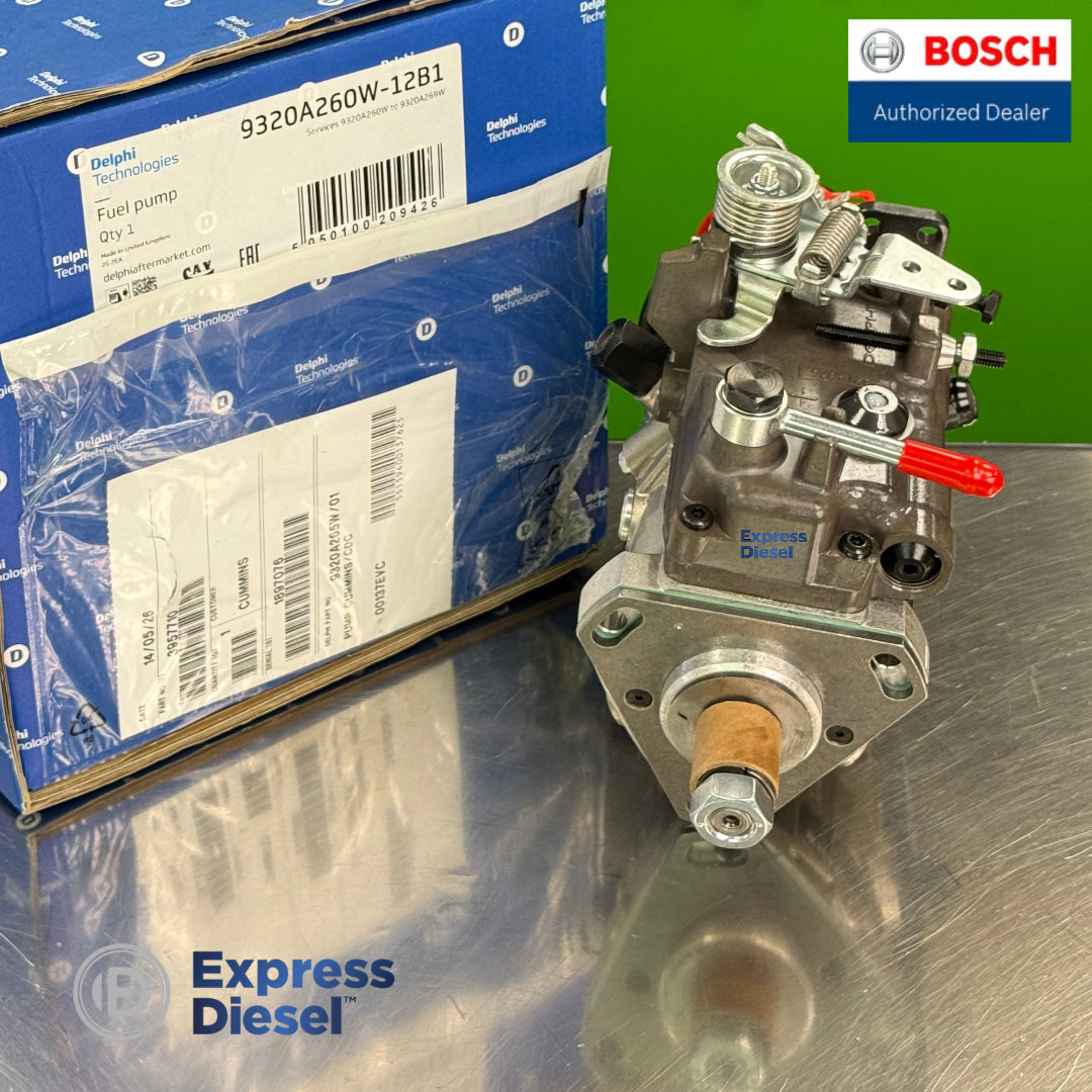 Cummins 3957710 Delphi Fuel Injection Pump Front View OEM Replacement