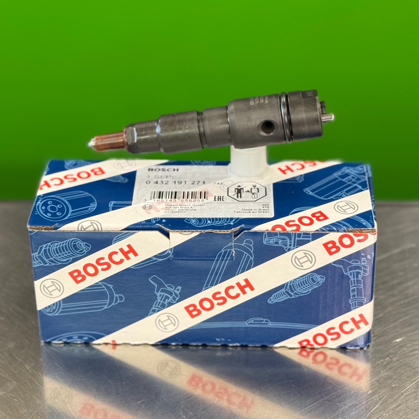 0432191271 Bosch Fuel Injector Mercedes OM460 MBE906 A0020105521