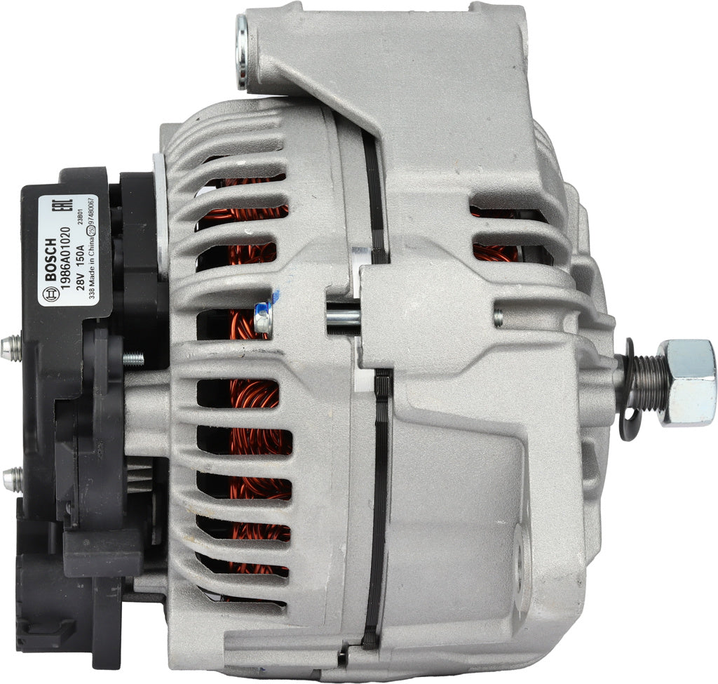 New Bosch Alternator, 28V / 150A  Mercedes Actros | 1 986 A01 020