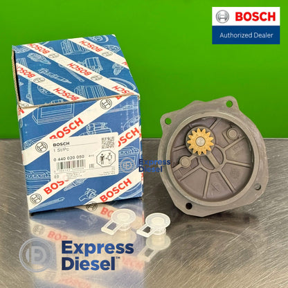bosch 0440020050 diesel gear pump drive gear and mounting flange with original bosch box