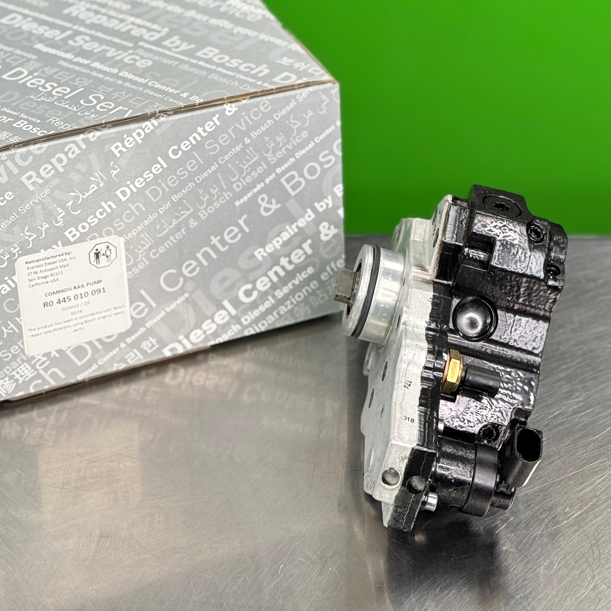 bosch fuel injection pump sprinter mb dodge freightliner 0445010091 a6480700201