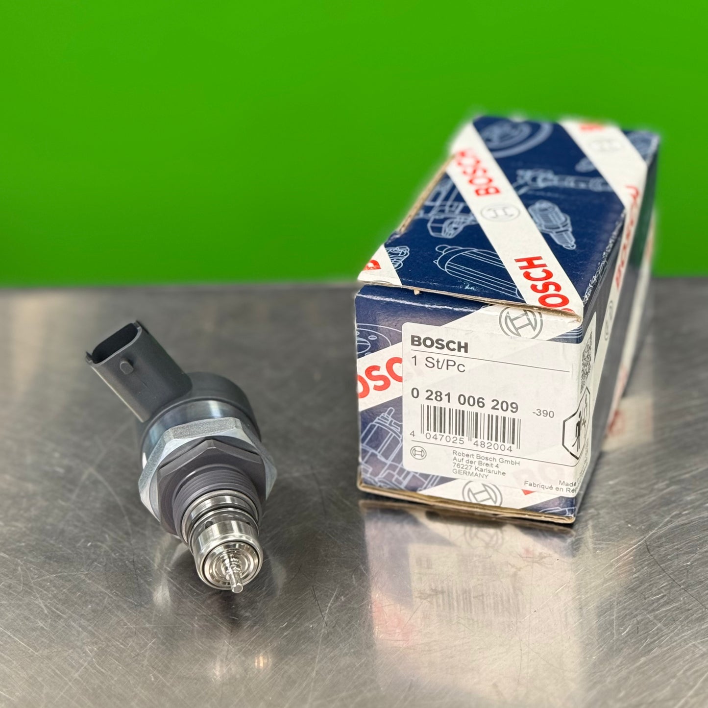 fuel rail pressure regulator bosch 2014-19 dodge ram ecodiesel 3.0L 0281006209