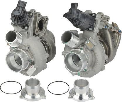 New Turbos, Ford 3.5L 17-21, stg 2 left/right set | 911984-5003S- Turbochargers- Garrett