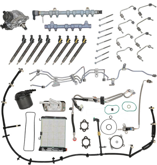 PC3Z9B246C fuel contamination kit for Ford 6.7 Powerstroke 2023 2026 complete fuel system replacement kit