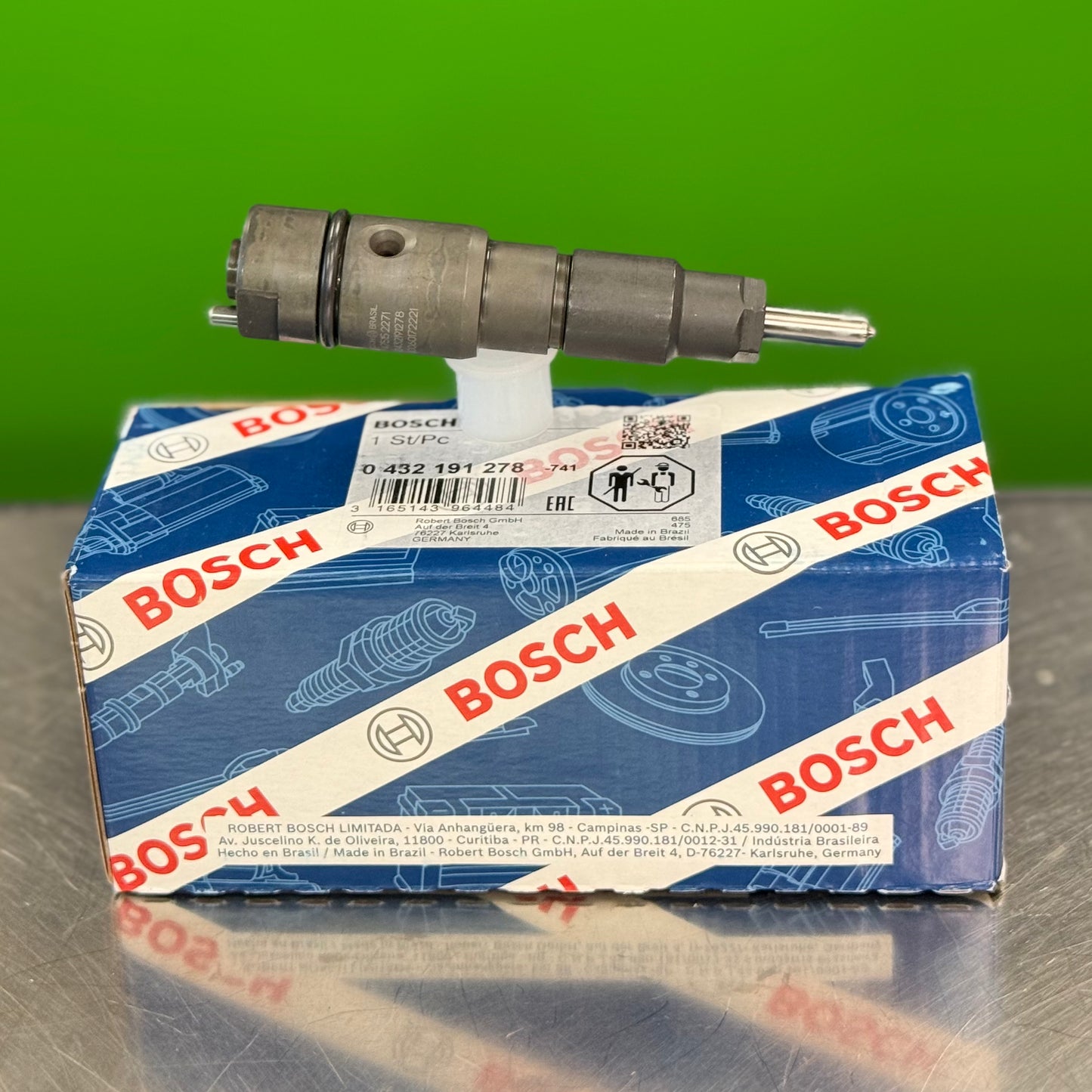 Fuel Injector Bosch For Mercedes 6.4 A0060172221 A0020102551 50177721 0432191278