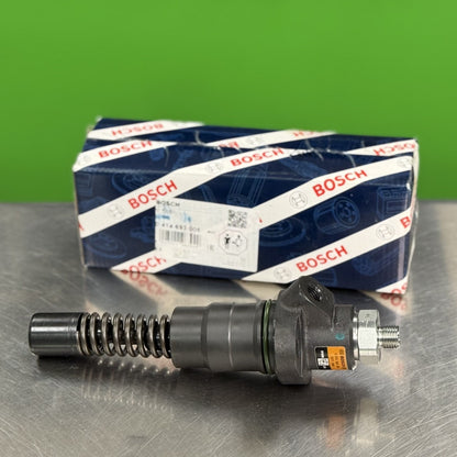 Side view of Bosch 0414693005 diesel fuel injection pump showing housing and mounting points