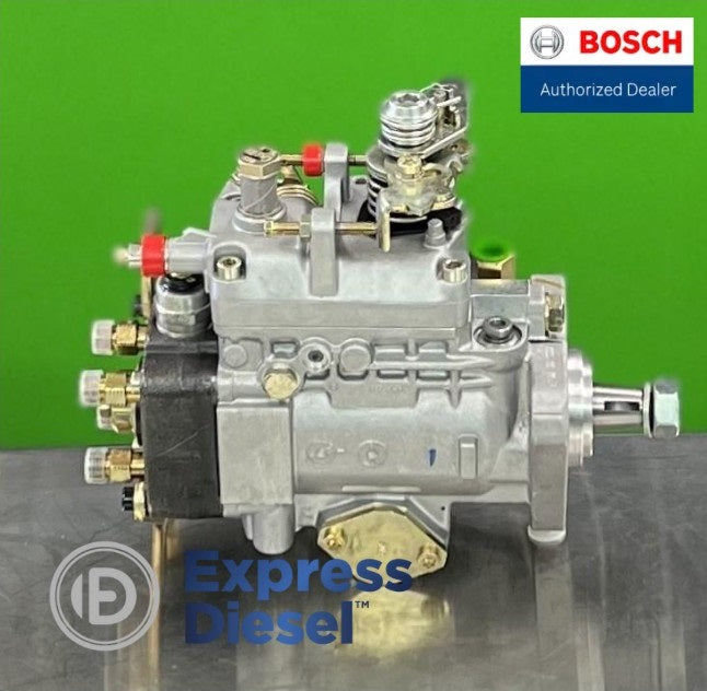 Bosch 0460424074 fuel injection pump rear mounting face view for Cummins 3.9L diesel engine