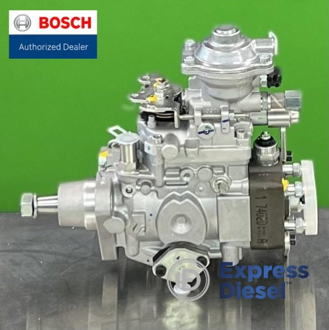 Side view of Bosch 0460424274 diesel fuel injection pump showing VE housing