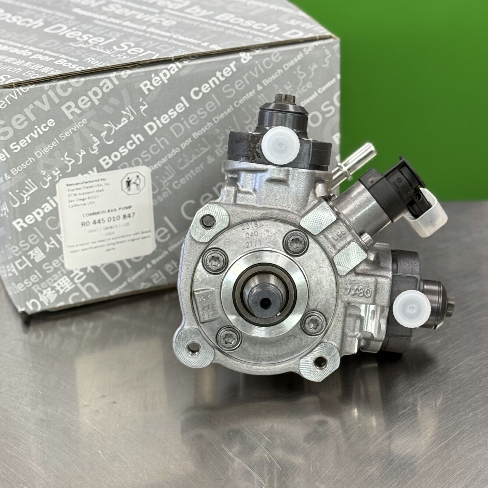 プジョー R0445010847 Bosch High Pressure Fuel Pump – Fits Ford F-150 3.0L