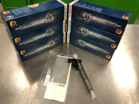 NEW FUEL INJECTOR SET OF 6 For SPRINTER MERCEDES 3.0L 2010-up OM642 NO CORE CHRG - Express Diesel USA