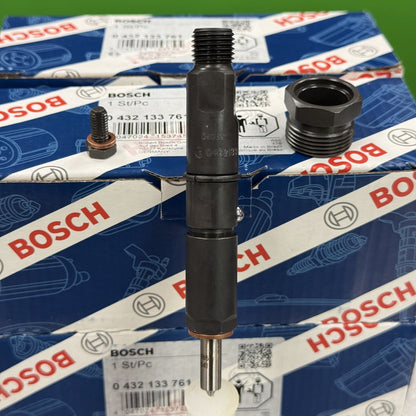 Fuel Injector Bosch Set Of 4 For Case New Holland 2856255 504254390 112122 761 0432133761