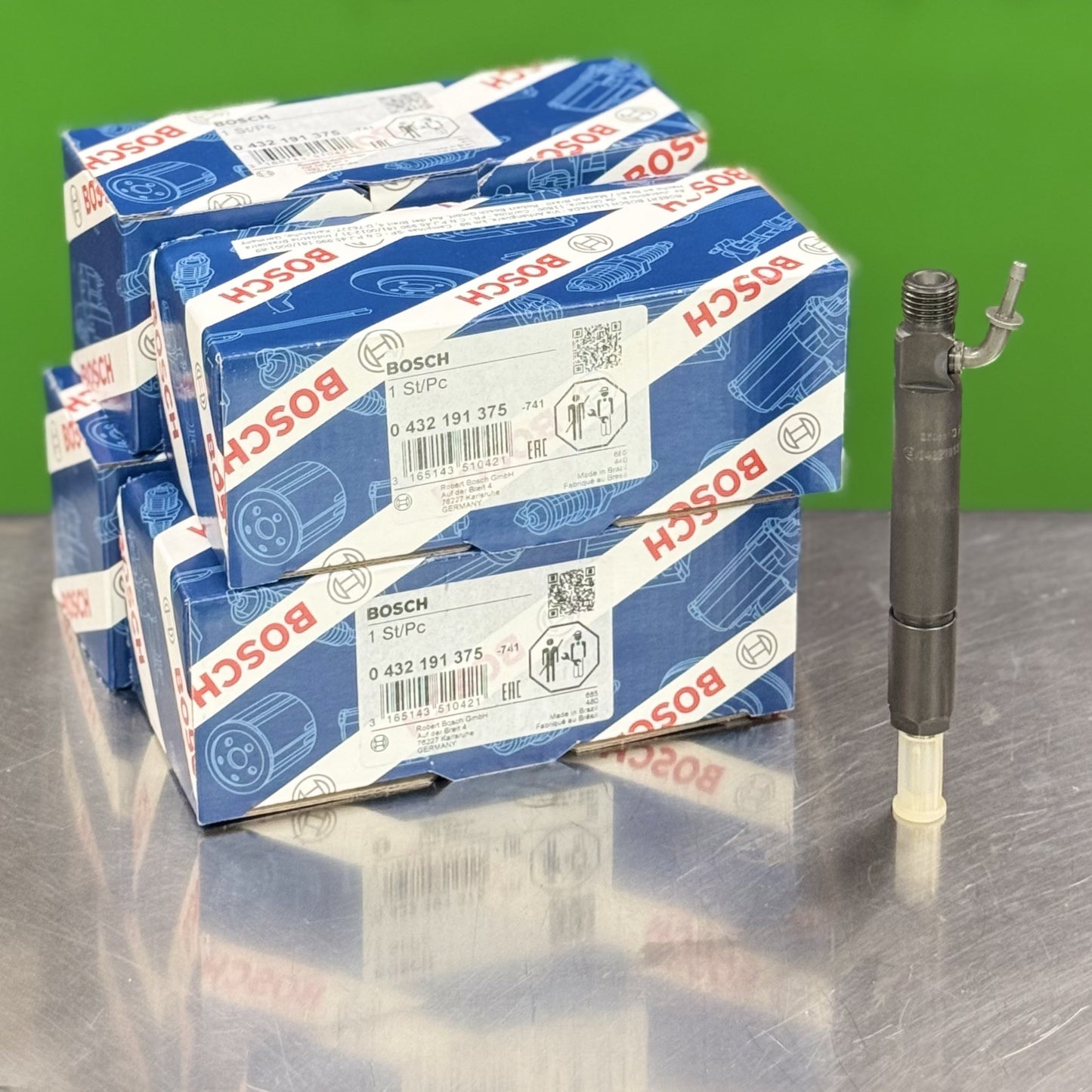 Fuel Injector Bosch Set Of 4 For Deutz Khd 02112349 0432191375 02112625 2112349 2112625 0432191412