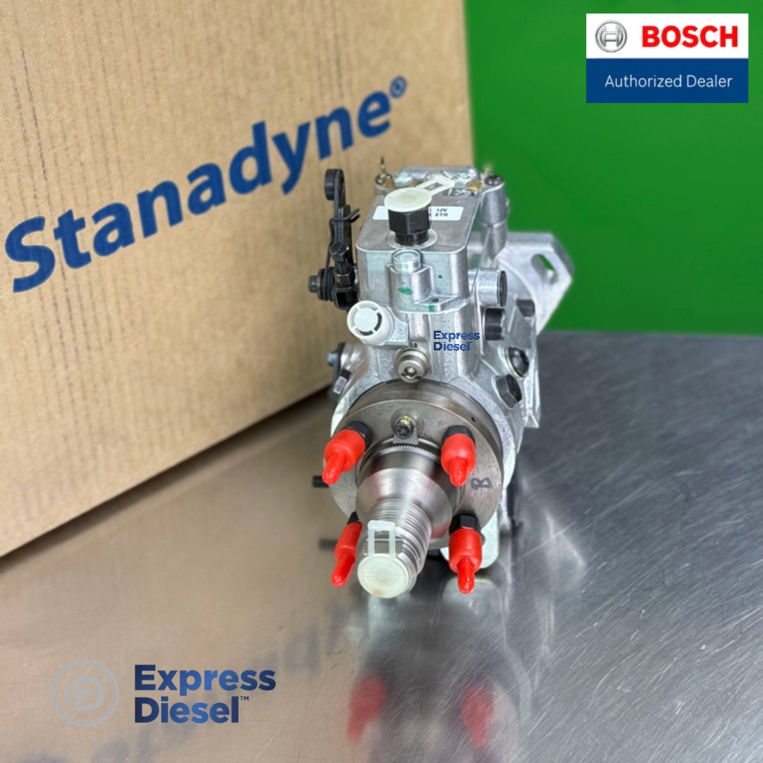 Stanadyne 0R9913 diesel fuel injection pump front angle view for Caterpillar 1004T4
