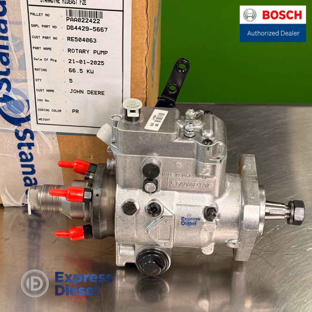 DB4429-5667 Stanadyne fuel injection pump for John Deere 4045T engine RE504063