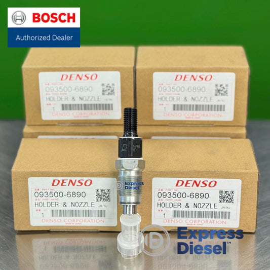 093500-6890 Denso fuel injector set of 6 for Toyota Land Cruiser 1HZ 4.2L diesel
