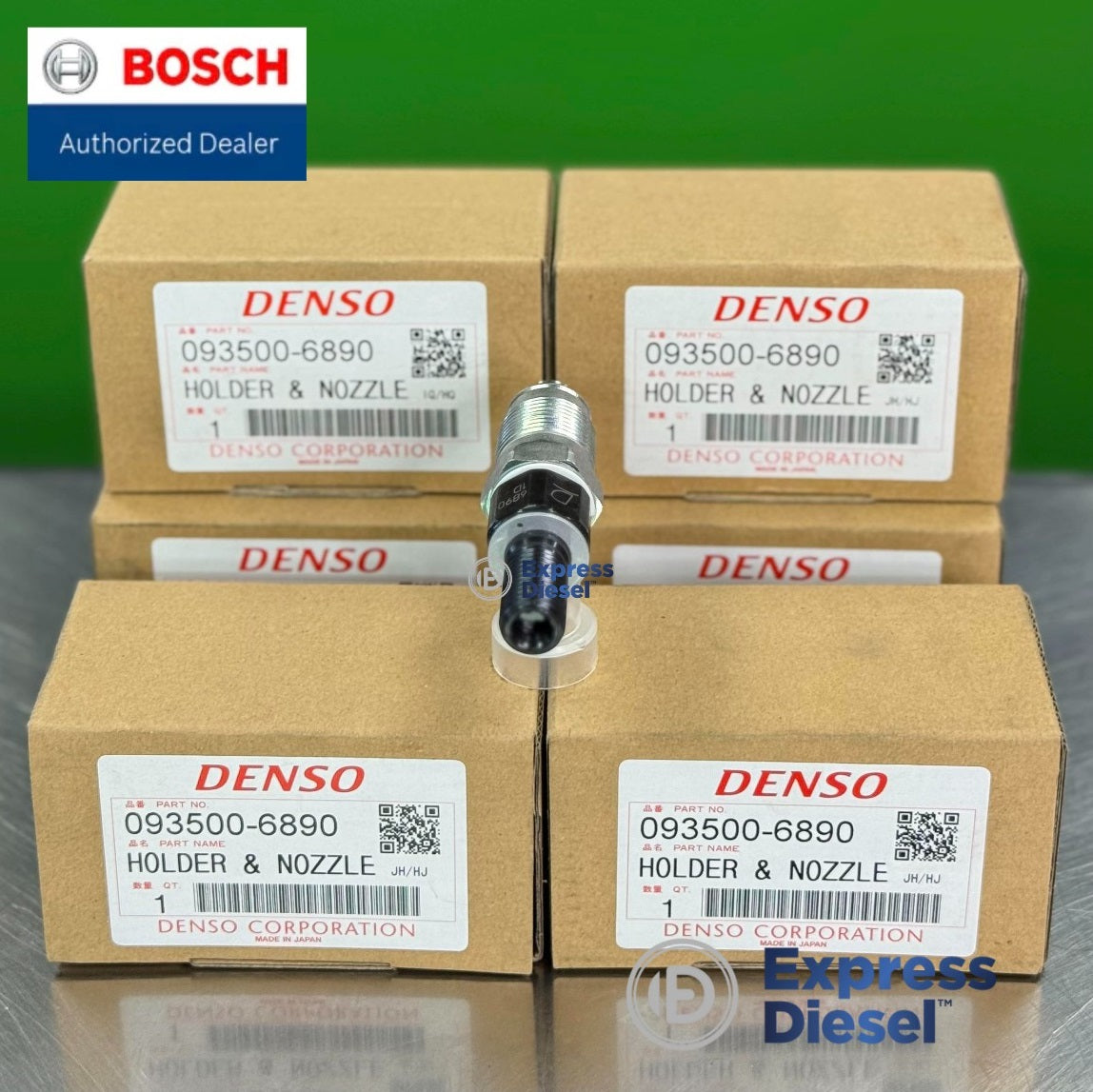 Single Denso fuel injector 093500-6890 for Toyota Land Cruiser 1HZ 4.2L