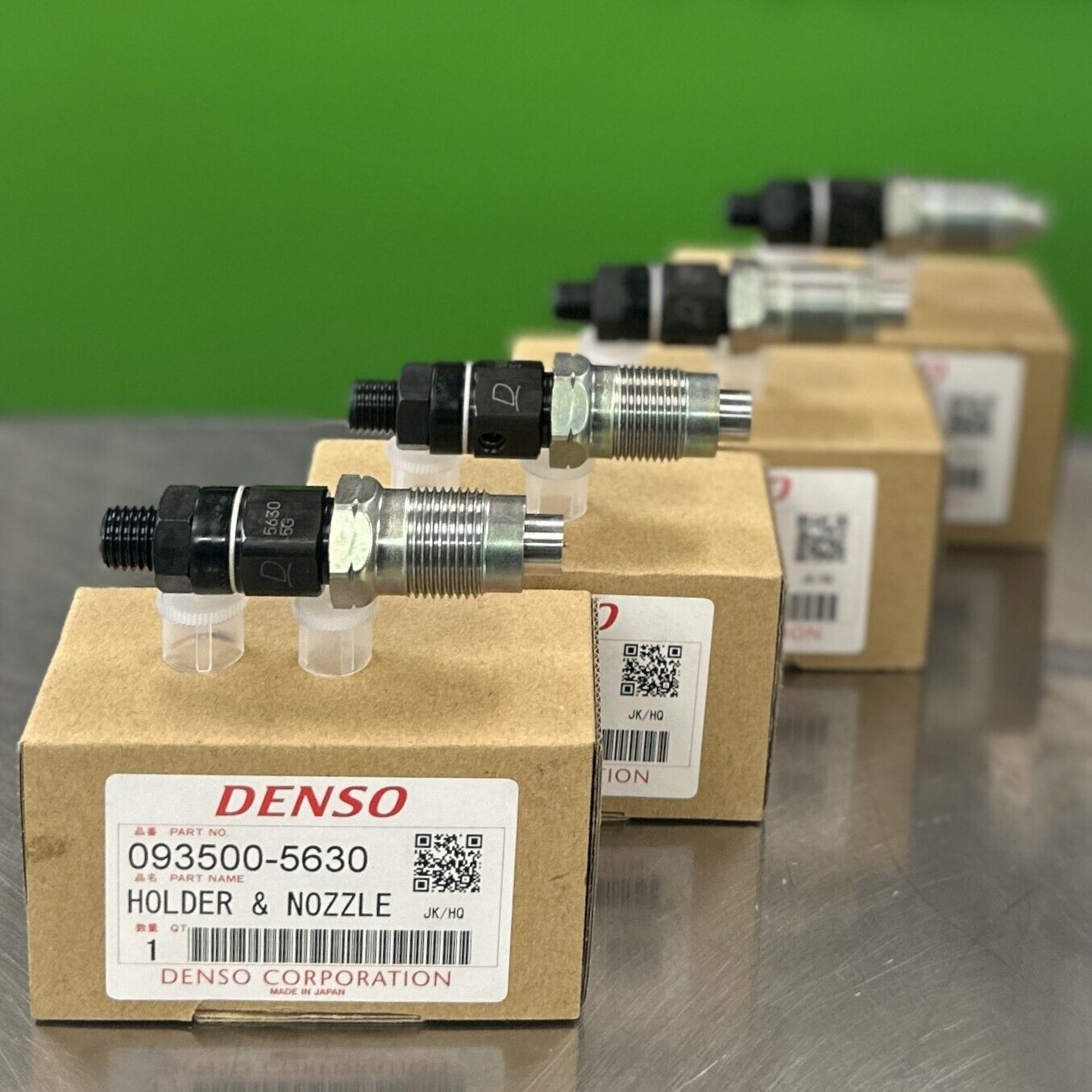 New Genuine Denso Fuel Injector Set For Toyota 3.0 Turbo Diesel