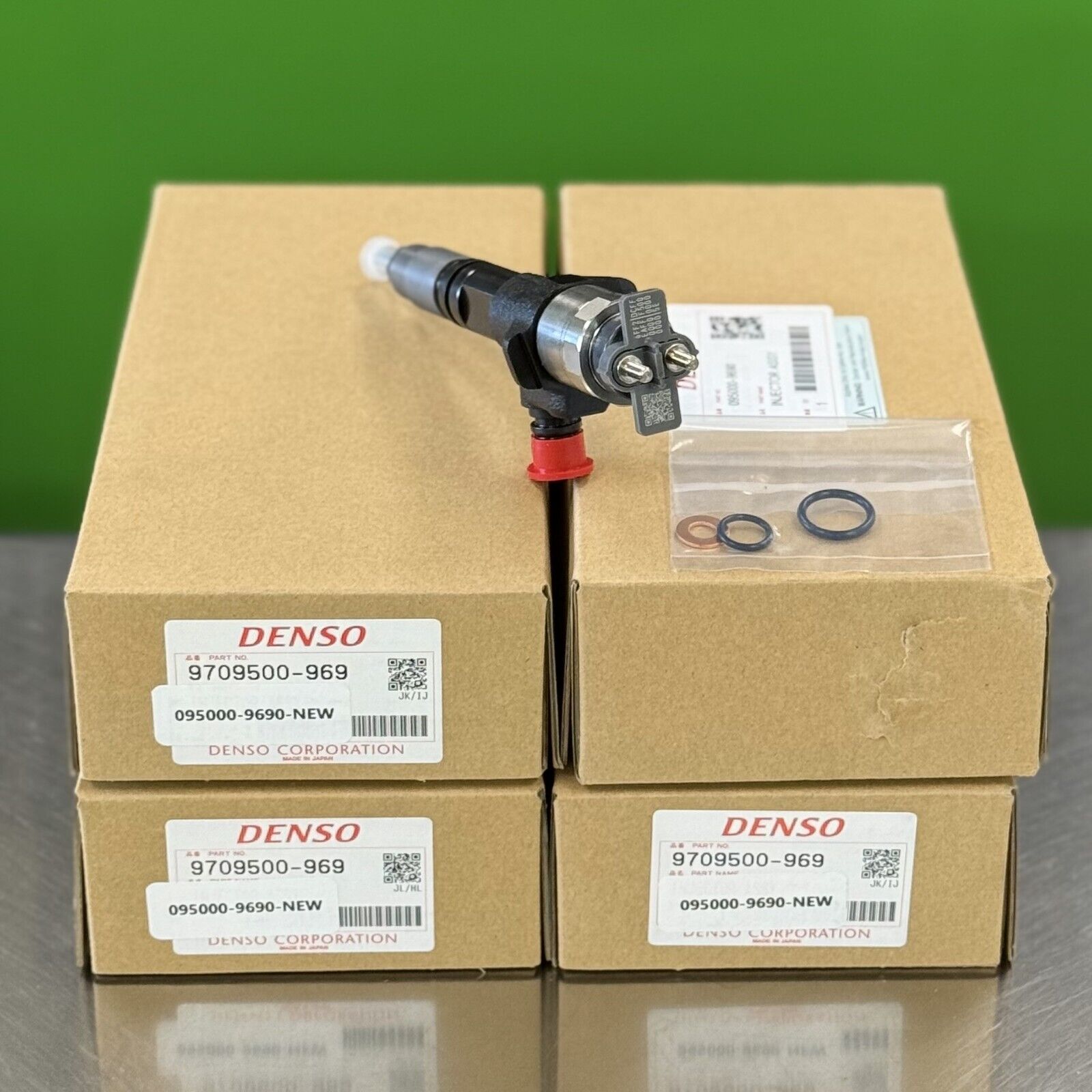 NEW FUEL INJECTOR SET of 4 For KUBOTA V3800 T  1J50053050 2411020027 K1J50055305 - Express Diesel USA