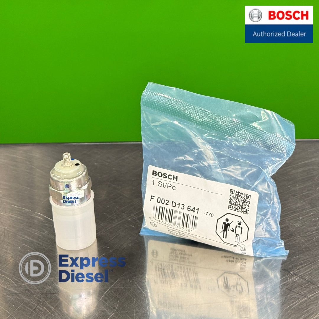 Bosch OEM stop shut off solenoid with factory sealed package