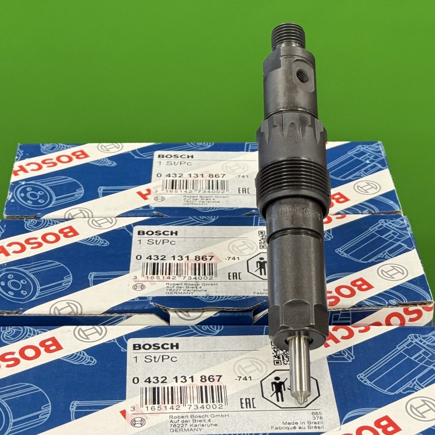 Bosch Fuel Injector Set for John Deere 6076 7.6L | RE46364