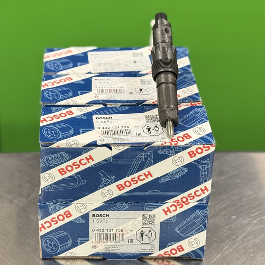 Fuel Injector Bosch Set Of 6 For John Deere Kdel69P43 Re64391 Se500185 501126 0432131736