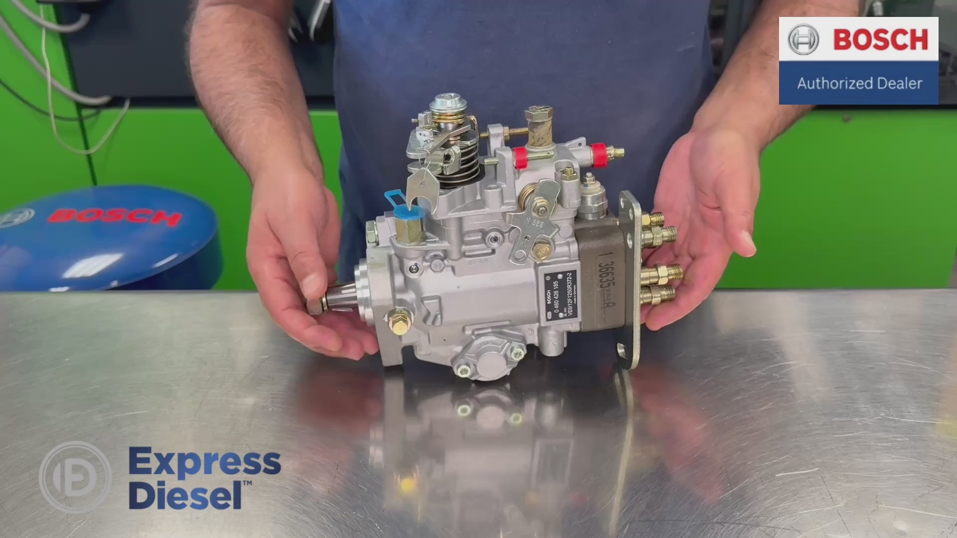 Genuine Bosch 0460426185 VE fuel injection pump product demostration