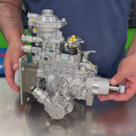 bosch 0460424424 fuel injection pump video for case 580 new holland b90 445t diesel engine demonstration