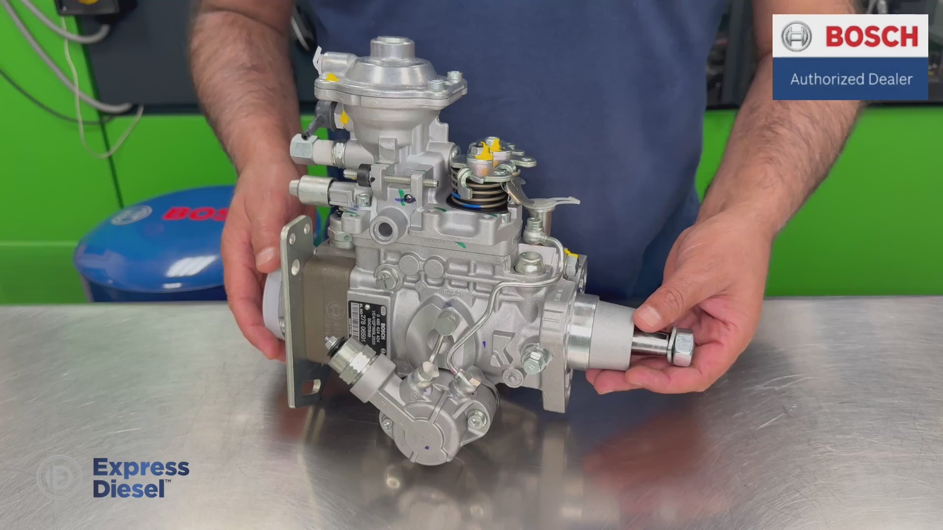 bosch 0460424424 fuel injection pump video for case 580 new holland b90 445t diesel engine demonstration