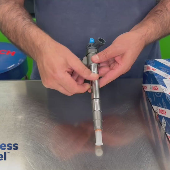 genuine bosch 0445111003 diesel fuel injector product demonstration for doosan d34 dm03 and bobcat equipment