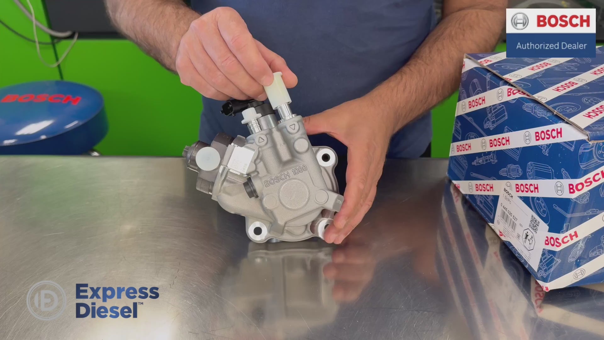 0445020527 bosch fuel injection pump for deutz khd tcd 2.9 diesel engine demonstration