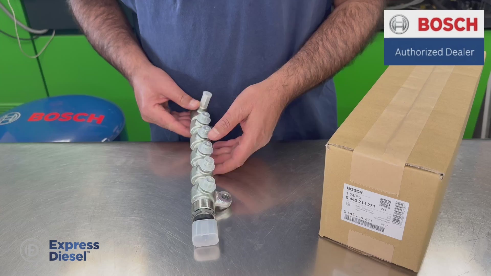 bosch fuel rail tube yanmar bobcat 4TNV88C 4TNV98C 129C00-57000 0445214271