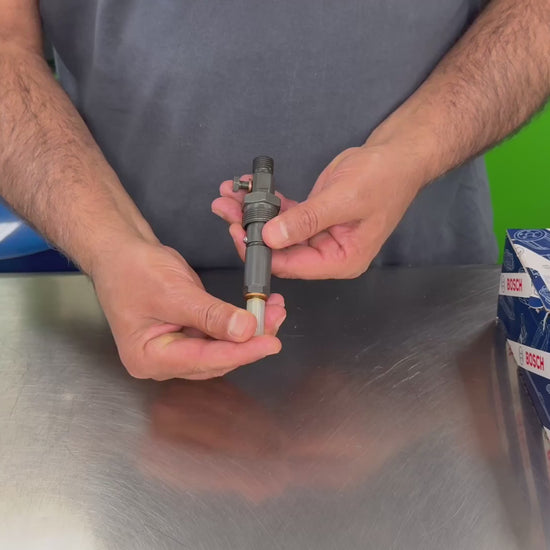 Bosch 0432131626 fuel injector video for Case New Holland 4.5L diesel engine demonstration