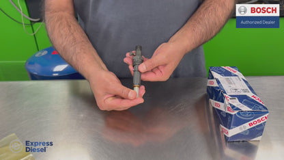 Bosch 0432131626 fuel injector video for Case New Holland 4.5L diesel engine demonstration