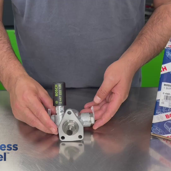 Bosch 0440003251 mechanical supply pump FP/KEG24AD500 demonstration for Navistar International DT466 diesel engine