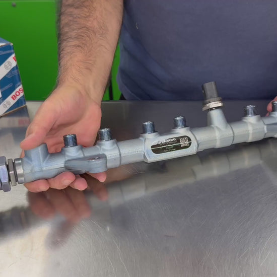bosch 0445226167 fuel rail video for ram 6.7l cummins diesel engine demonstration