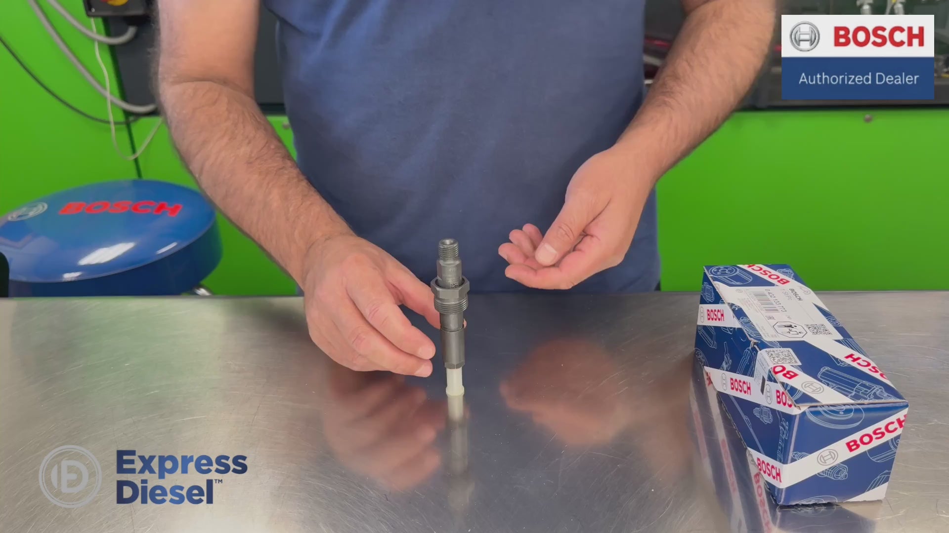 0432133773 bosch fuel injector for cummins cdc 3.9l 4b diesel engine demonstration