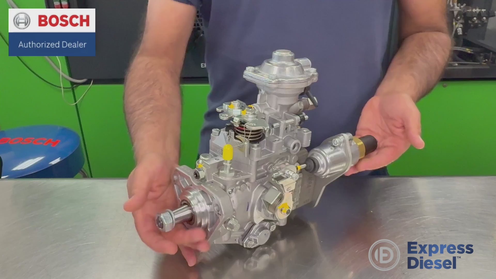 Bosch 0460424491 VE4 fuel injection pump for Case New Holland 3.2L diesel engine detailed overview
