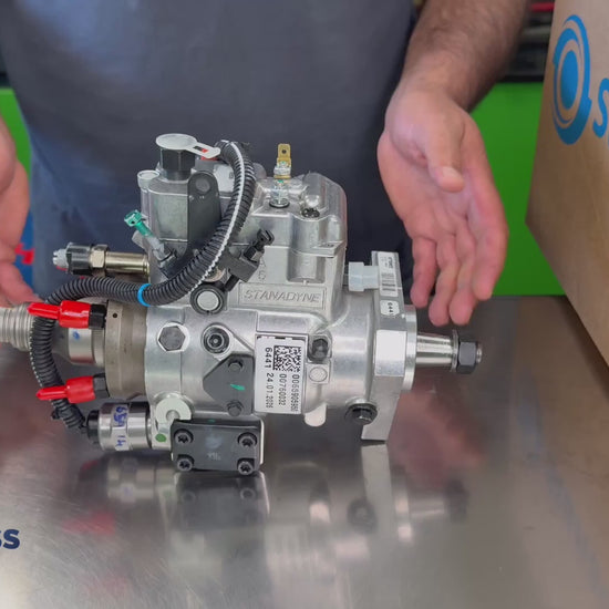 Stanadyne DB4429-6441 fuel injection pump product demonstration for Lombardini KDI 2504