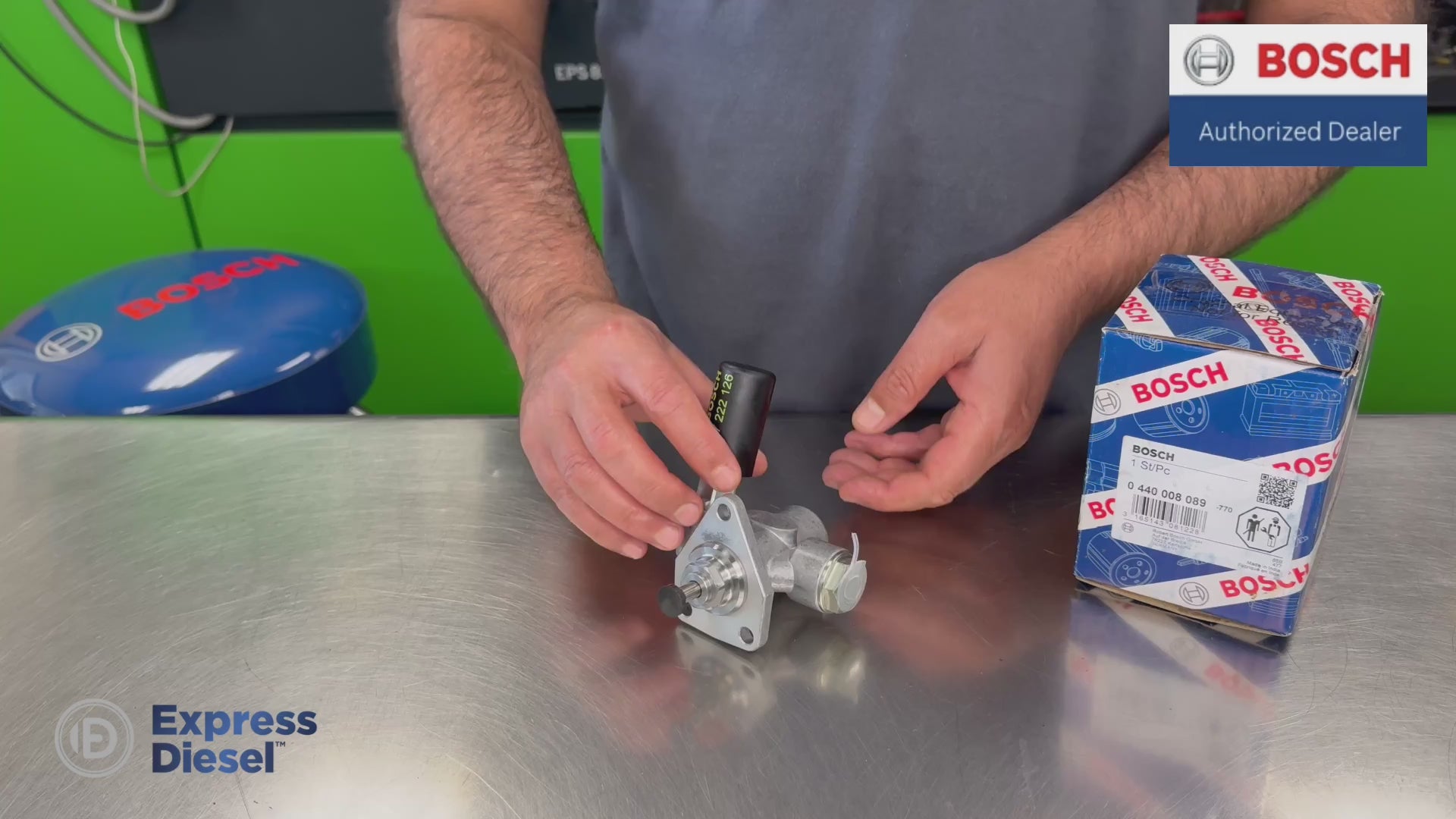 Bosch 0440008089 lift supply pump FP/KG24P307 overview for Volvo Penta Perkins diesel applications