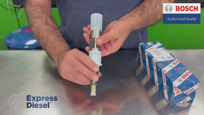 bosch 0445120056 common rail diesel fuel injector product demonstration for man energy solutions d2848 engines