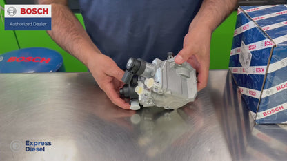 bosch 03l130755ab high pressure fuel pump video for volkswagen 2.0l ckra diesel engine demonstration