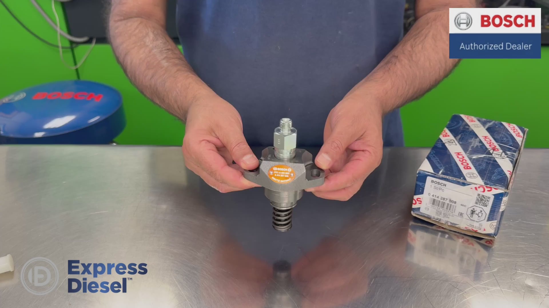 0414287008 Bosch fuel injection pump demonstration for Deutz 1011F engines