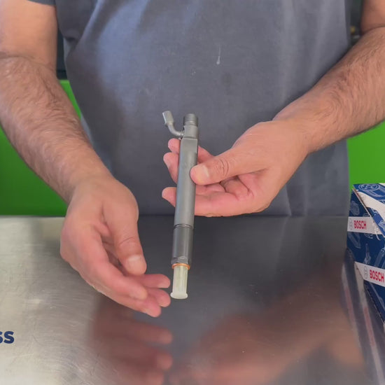 0432191718 bosch fuel injector kbal105p29 for cummins 6cta 8.3l marine diesel engine demonstration