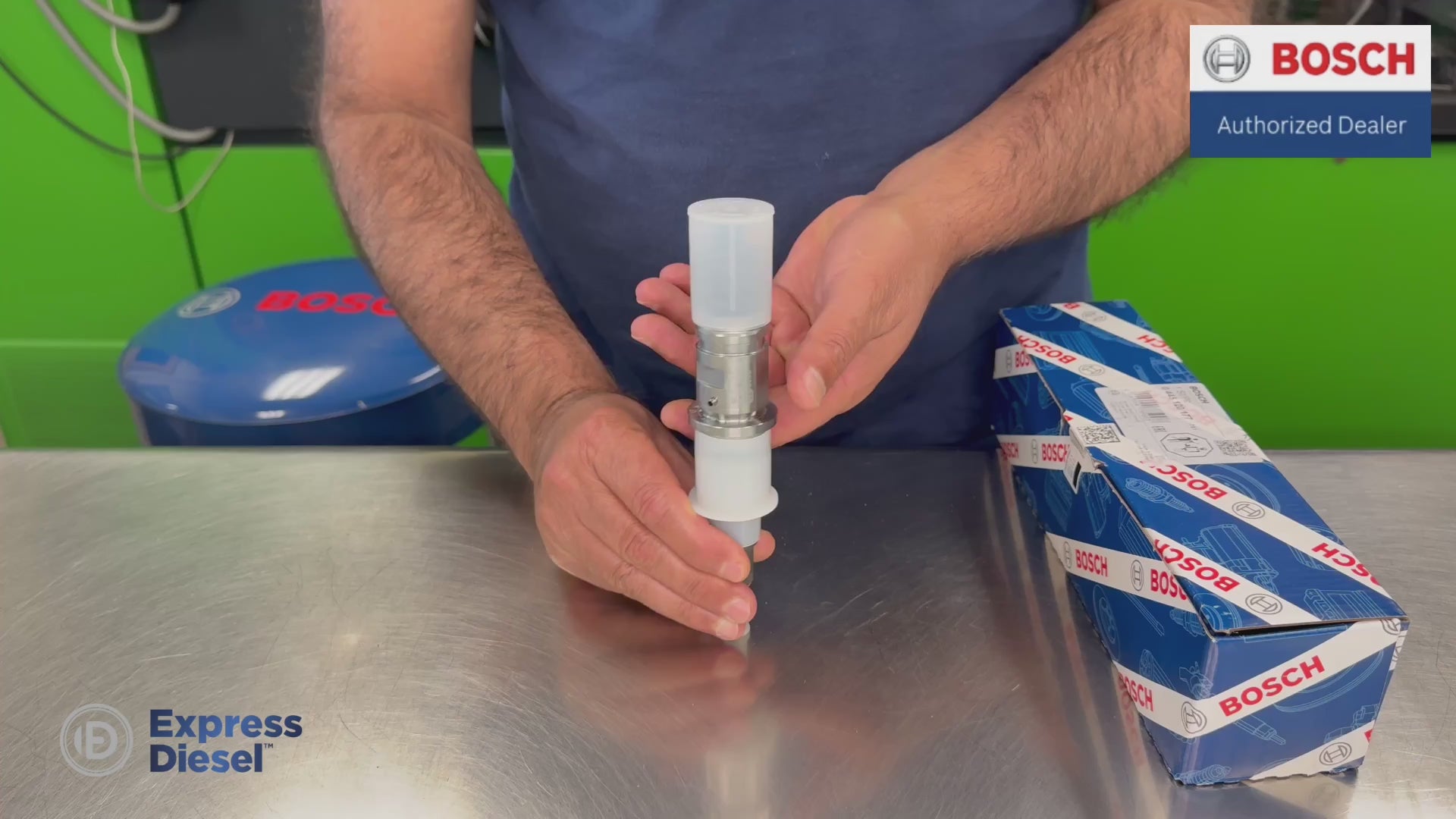 0445120177 bosch fuel injector set for cummins 6.7l isb qsb diesel engine 5254261 5579332 demonstration video