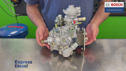 Bosch VE fuel injection pump VE6-12F1250R962-2 demonstration for Cummins CDC diesel engine