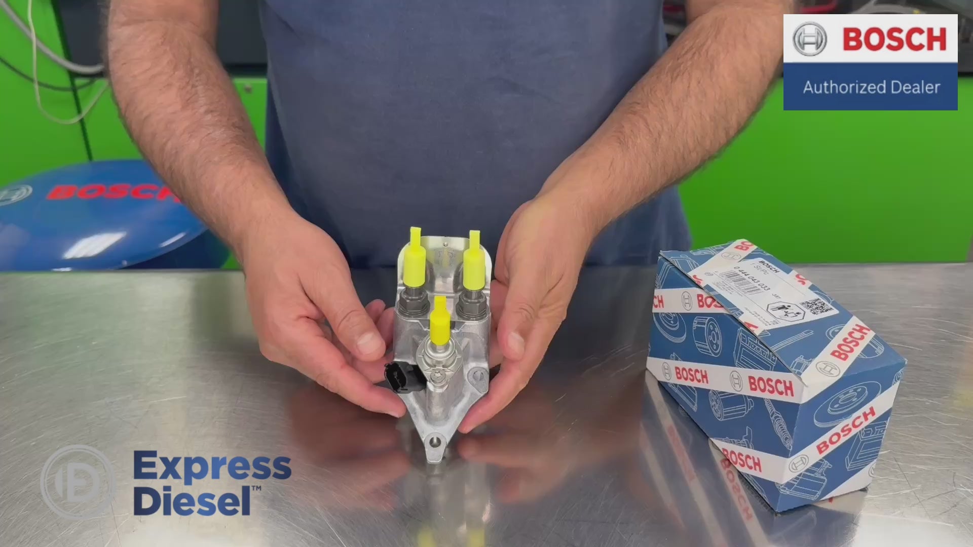 Genuine Bosch 0444043033 DEF doser injector module product video