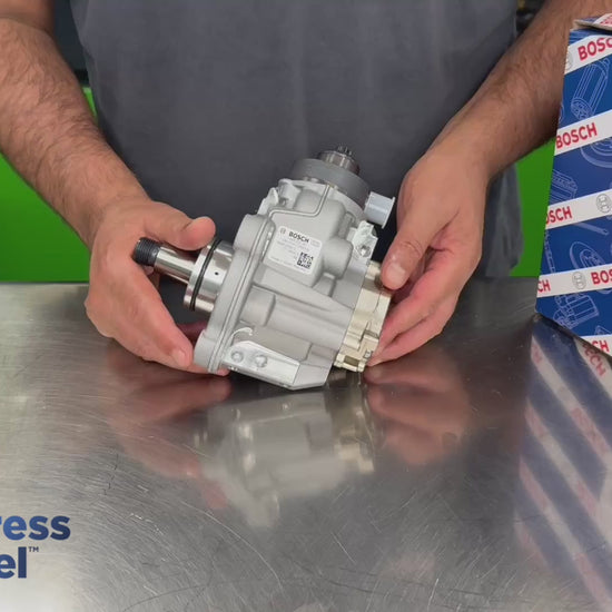 Bosch 0445020541 common rail high pressure fuel injection pump demonstration for Bobcat Doosan D18 D24 applications